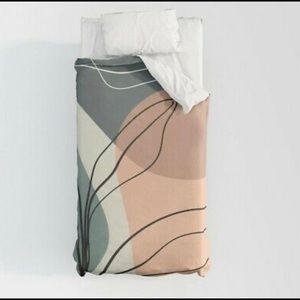 Twin duvet cover/shams-beautiful abstract design